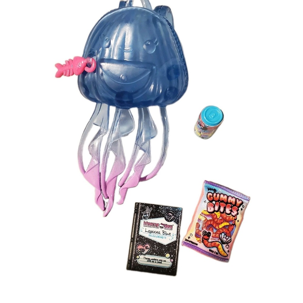 Monster High G3 Core Refresh Lagoona Blue Doll Backpack And Accessories 2024